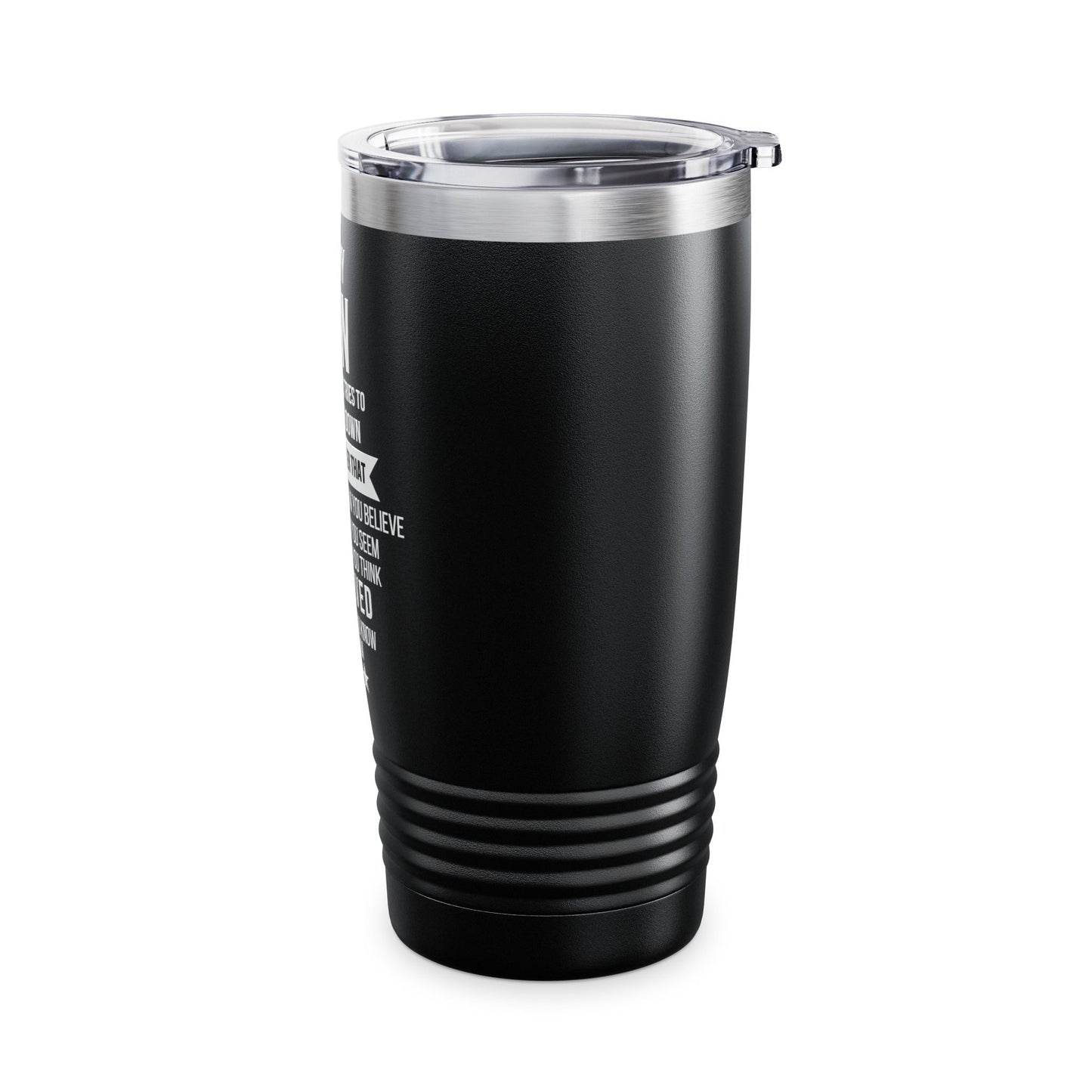 To My Son, From Mom Ringneck Tumbler, 20oz