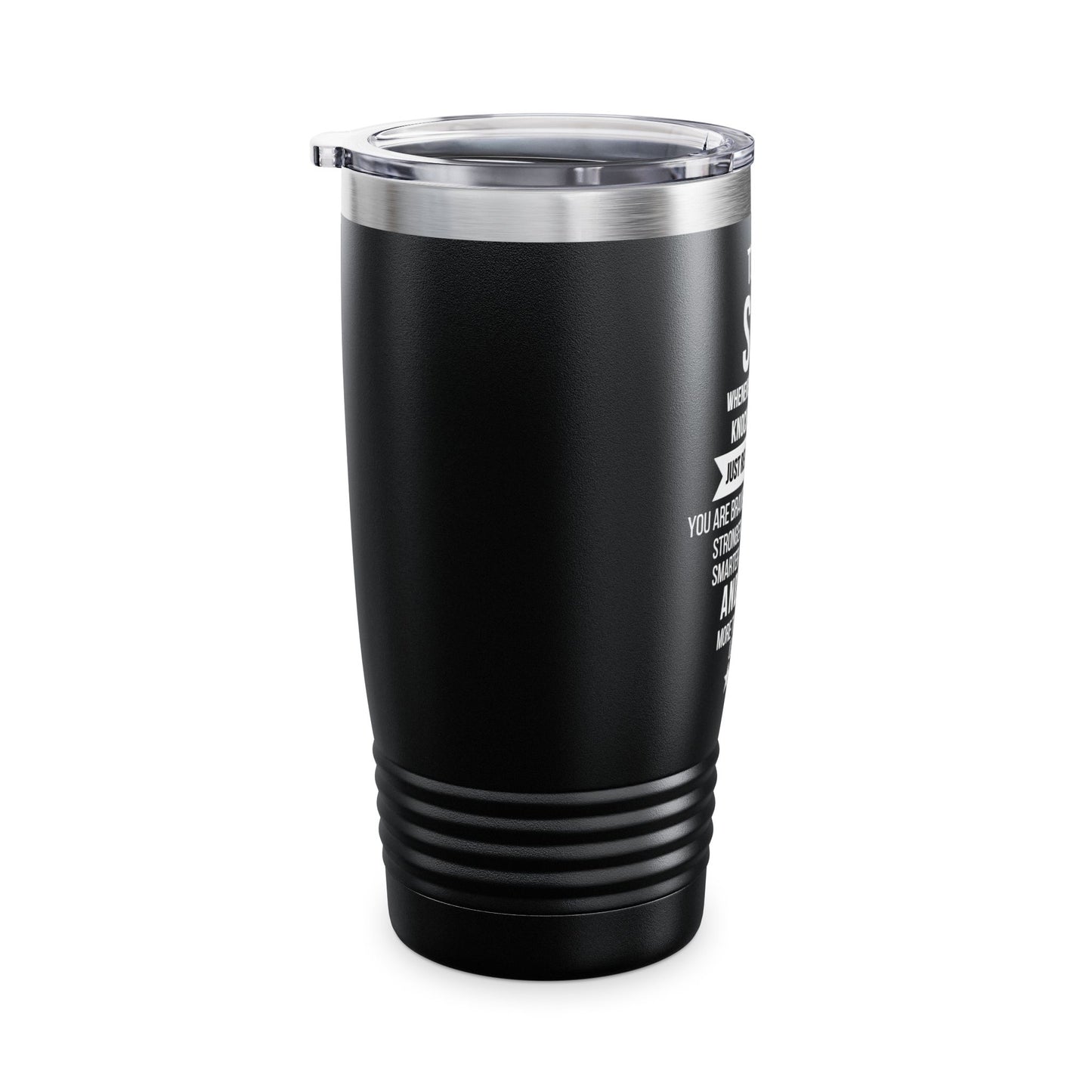 To My Son, From Mom Ringneck Tumbler, 20oz