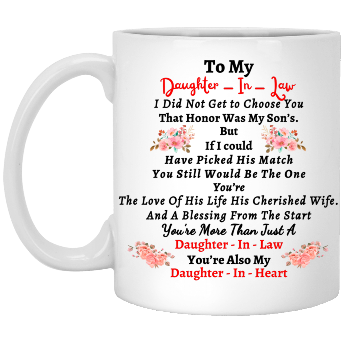 Daughter In Heart Mug